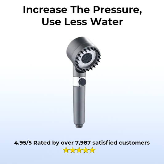EkoShower™ - Increase pressure, use less water